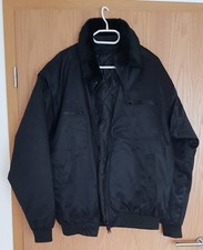 Pilotenjacke Arbeitsjacke Winterjacke 4in1 Winter Berufsjacke Schwarz Größe: M
