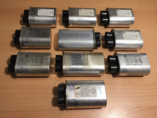 10 x Hochvoltkondensatoren Konvolut 2100 Volt 0,90 bis  1,14 yF für Mikrowelle