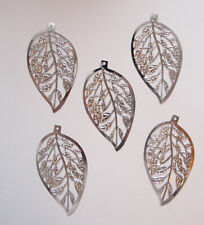 5 x Herbstdeko Blätter Farbe