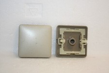 Gira BASIC Flächenschalter (alte Serie) Wippe (62 x 62 mm) in pearl metallic