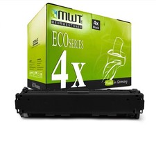 4x ECO Toner SCHWARZ ersetzt