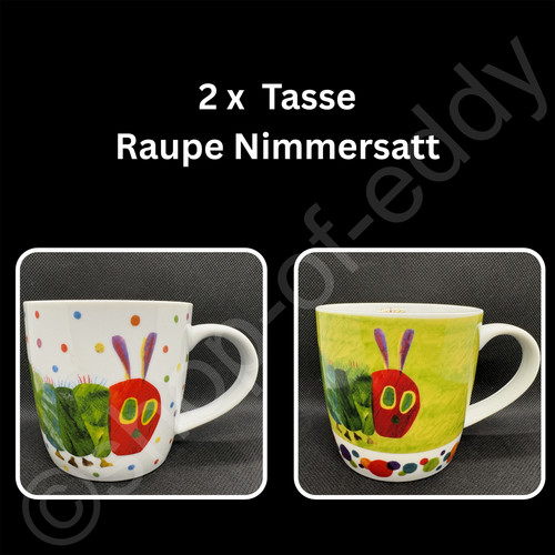 Tasse raupe nimmersatt - 2,