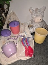 Tupperware Baby Menü Set  Plus DM Glückskind Kuscheltier U Rucksack 