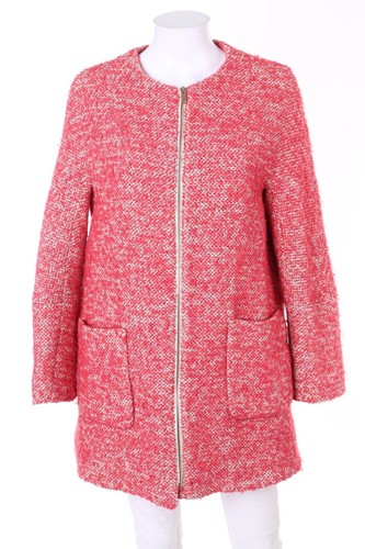 Zara bouclé mantel wolle - bouclé-mantel,