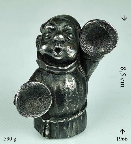 Mönch figur aus zinn - mönch,