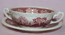 VILLEROY BOCH V&B Rusticana rot Suppengedeck 2-tlg Suppentase + Untertasse 22569