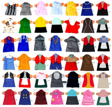 Kleider für Handpuppen