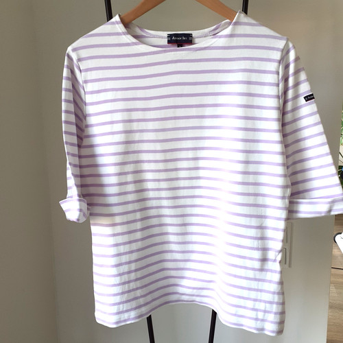 Damen weißes bretagne shirt - damen,