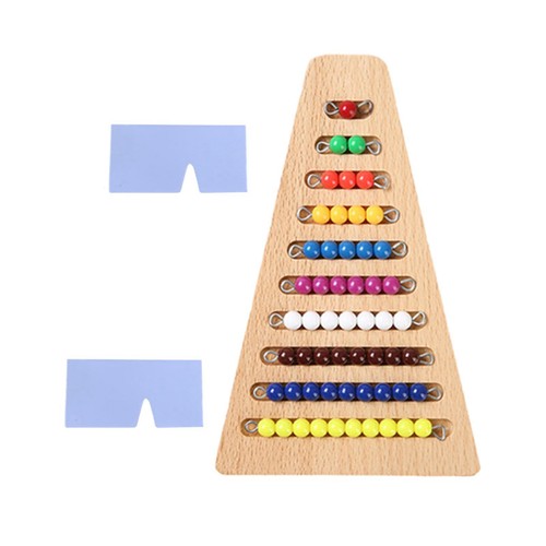 Montessori perlentreppen set - montessori,