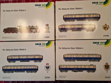 Trix Set "Hofzug von Kaiser Wilhelm II", Lok 22503,Wägen 21240, 21241, 21242