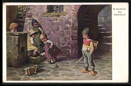 Künstler hermann kaulbach - hermann,