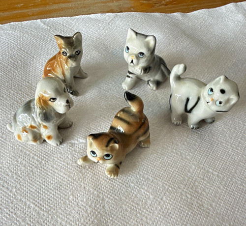 Keramik katzenfiguren - keramik,