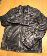 DRYKORN   Lederjacke   Farbe: schwarz     Gr. 48  Biker