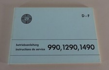 Operating Instructions/Manual