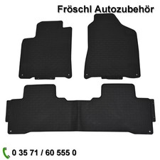 Für Ssangyong Korando CK Fußmatten Gummimatten Automatten Schwarz Allwetter k*
