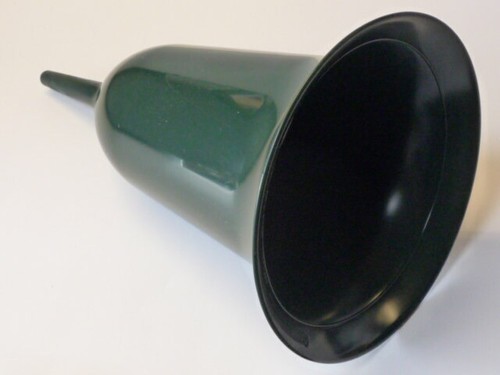 Plastik grabvase groß - plastik,