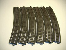 MÄRKLIN 24230 6 Stck C - Gleis gebogen R 2 = 437,5 mm 30 Grad geprüfte Funktion