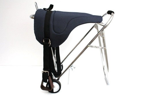 Bareback pad mit steigbügeln - bareback,