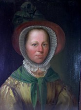 barockes Portrait - Dame mit