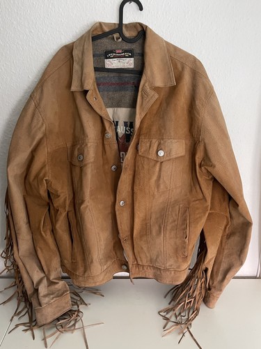 Levis wildleder jacke vintage - levis, wildleder-jacke
