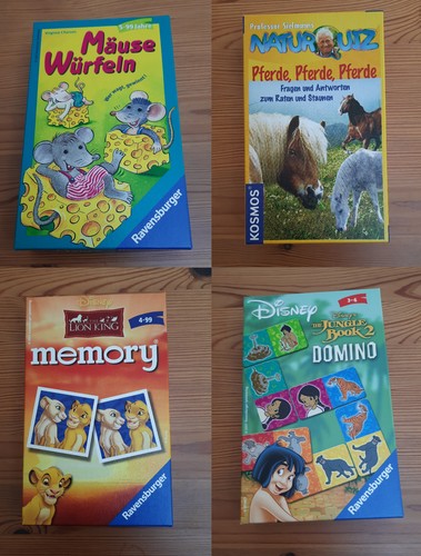 Mitbringsel spiele - 4x, |