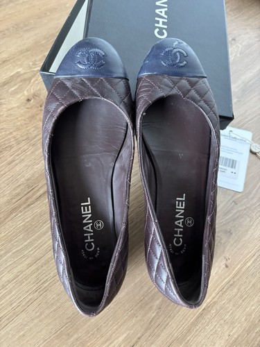Chanel damen ballerinas leder - chanel,