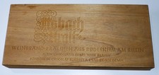 Ältere Holzkiste Asbach Uralt Weinbrand-Pralinen aus Rüdesheim 28x 13x 3,5cm