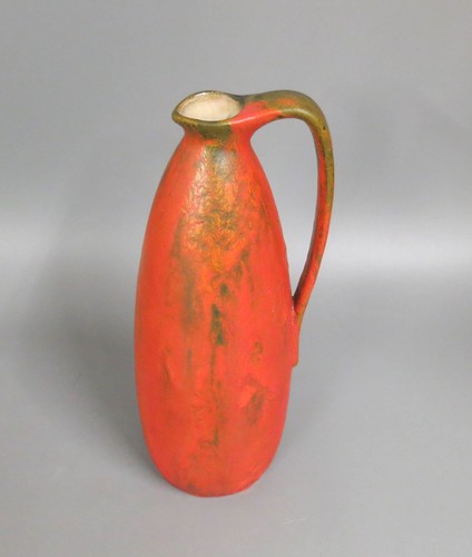 Krug vase keramik rot - krug,