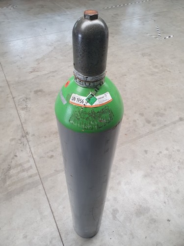 Schutzgasflasche 82 - l, (