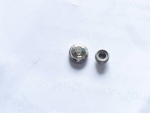 Rolex org krone mit tubuss - krone,