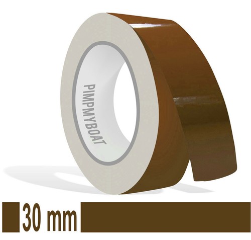 Zierstreifen braun 30mm 10m