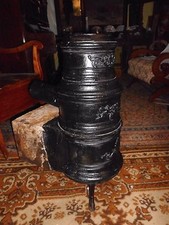  Gussofen Ringwulstofen Dietrich um 1790 Kanonenofen Hinterlader Rundofen 74cm