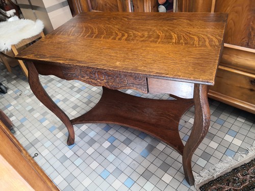 Antiker schreibtisch massiv - antiker,