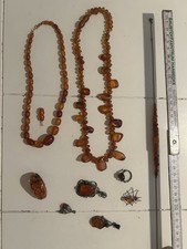 Bernsteinschmuck  Konvolut