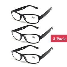 3 Stück Lesebrille Plastik