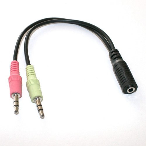 Headset adapter kabel 5mm - headset, adapter-kabel