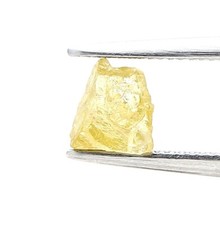 Roh Diamant 0.64ct Gold Gelb
