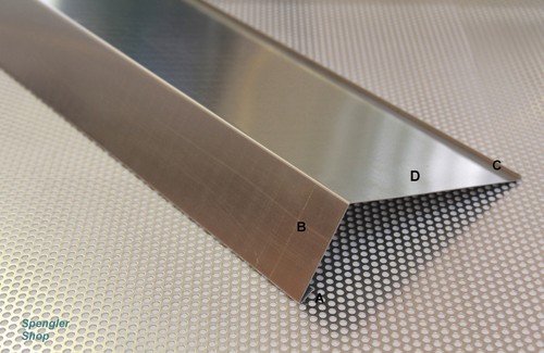 Aluminium traufblech - aluminium,