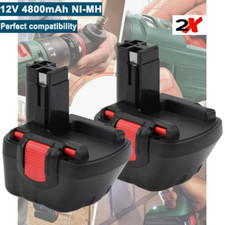 2x 12V 4800mah Akku Für Bosch BAT043 BAT045 PSR 1200,PSR 12-2,PSR 12,PAG 12V VE-