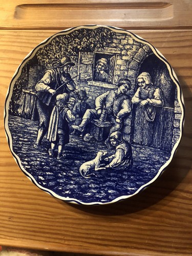Boch delfts wandteller - boch,