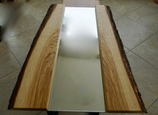 Live Edge Holzrahmen Spiegel