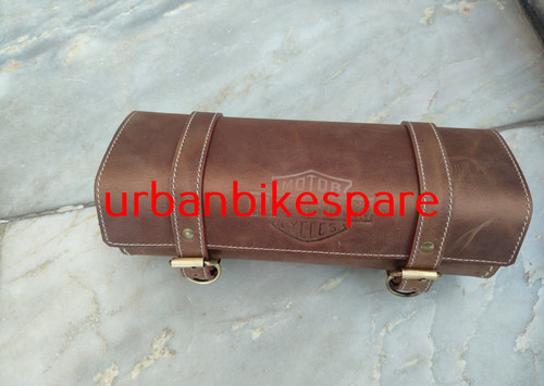 Leder vordergabel rostbraun - leder,