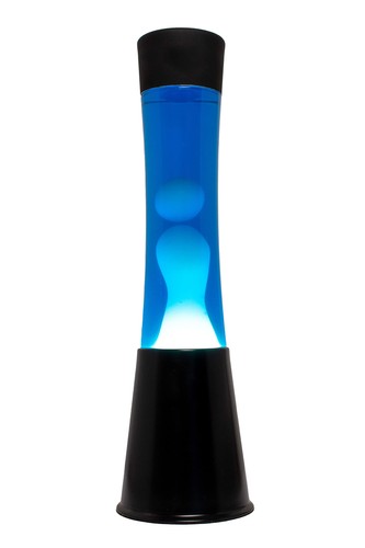 Lava lampe fisura blau - lava-lampe,