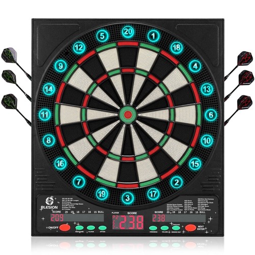Elektronische dartscheibe mit - elektronische,