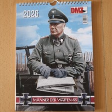 DMZ Wandkalender Männer der Waffen SS in Farbe 2026