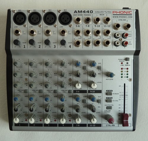 Phonic 440 mic 4 - am,