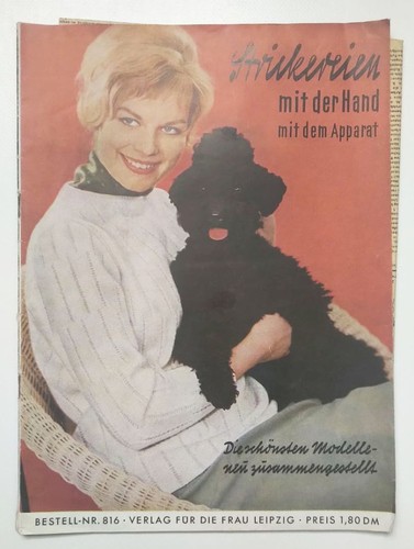 Zeitschrift strickereien mit - strickereien,