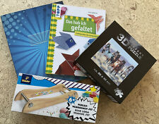 wie neu Set Perlenwebrahmen Puzzle Buch Falten Mappe - kostenloser Versand