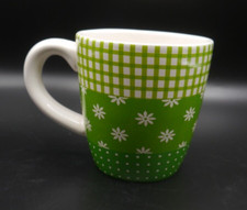 Pflanzentasse Keramik Pflanztopf Tasse  ø u7 / o10 x H 10,5 cm Grün