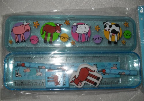 Stifte set mit pferdemotiv - set,